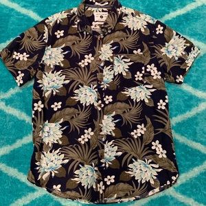 Collard Floral Shirt